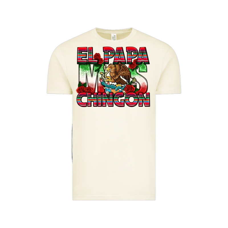 El Papa Mas Chingon Vintage Tee by texasbilliewilder | Teevron