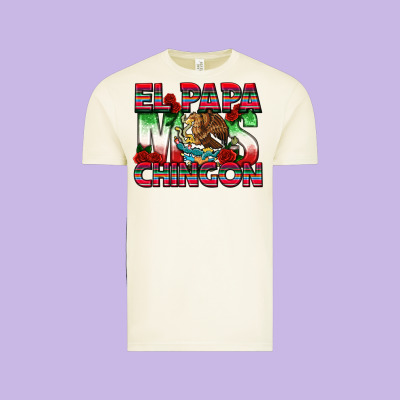 El Papa Mas Chingon Vintage Tee Designed By Texasbilliewilder