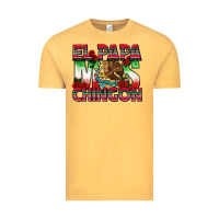 Vintage Mustard El Papa Mas Chingon Vintage Tee - texasbilliewilder