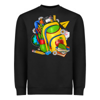 Black school bag Heavyweight Sweatshirt - texasbilliewilder