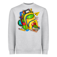 School Bag Heavyweight Sweatshirt | Teevron