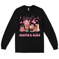 Black beauty comes in all shapes and sizes coffee cups Long Sleeve Tee - JahusDesignShop