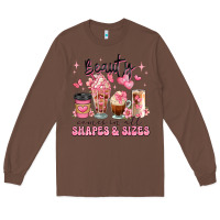 Chestnut beauty comes in all shapes and sizes coffee cups Long Sleeve Tee - JahusDesignShop