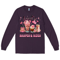 Plum beauty comes in all shapes and sizes coffee cups Long Sleeve Tee - JahusDesignShop