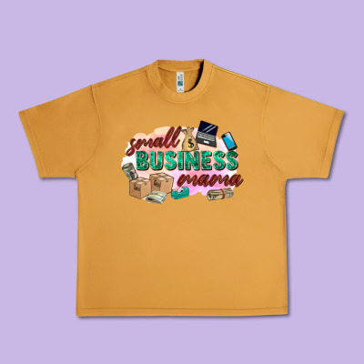 Small Business Mama Urban Heavy Tee Designed By Zillion Design Studio