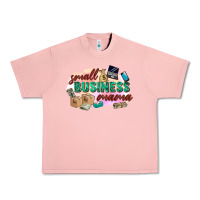 Salmon small business mama Urban Heavy Tee - Zillion Design Studio