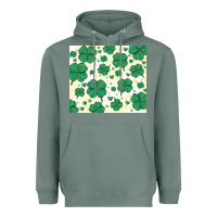 Sage st patrick clover Heavyweight Hoodie - MaliasSmallBusiness