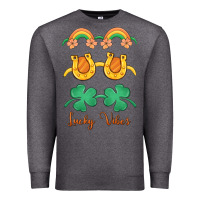 Lucky Vibes St. Patrick's Day Premium Sweatshirt | Teevron
