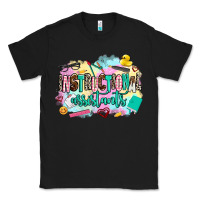 Black instructional assistant's Classic Tee - AdoDesignShop