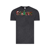 Vintage Black christmas believe Vintage Tee - RanaPortraitStore