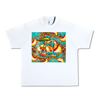 White just peachy peach tumbler Urban Heavy Tee - BarkalooDesign