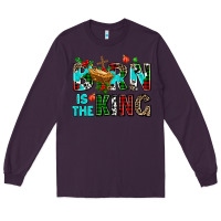 Plum born is the king Long Sleeve Tee - AdoDesignShop