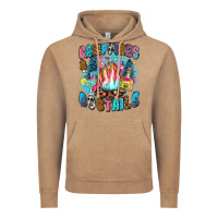 Vintage Coffee campfires and coctails Vintage Hoodie - Zillion Design Studio