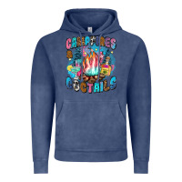 Vintage Denim campfires and coctails Vintage Hoodie - Zillion Design Studio