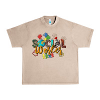 French Oak social worker Urban Heavy Tee - Zillion Design Studio