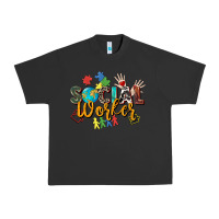 Pigment Black social worker Urban Heavy Tee - Zillion Design Studio