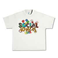 Pistachio social worker Urban Heavy Tee - Zillion Design Studio