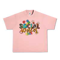 Salmon social worker Urban Heavy Tee - Zillion Design Studio