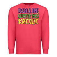Cardinal rollin with my krewe Premium Sweatshirt - MaliasSmallBusiness