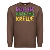Chestnut rollin with my krewe Premium Sweatshirt - MaliasSmallBusiness