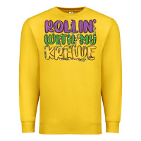 Lemon rollin with my krewe Premium Sweatshirt - MaliasSmallBusiness