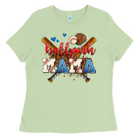 Matcha ballpark mama Ladies Tee - AdoDesignShop
