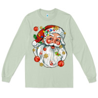 Matcha santa with little christmas Long Sleeve Tee - AdoDesignShop