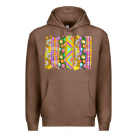 Chestnut Easter Brushstrokes Premium Hoodie - BundleAndBundleShop