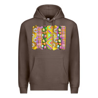 Coffee Easter Brushstrokes Premium Hoodie - BundleAndBundleShop