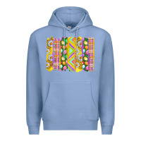 Colony Blue Easter Brushstrokes Premium Hoodie - BundleAndBundleShop