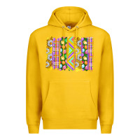 Lemon Easter Brushstrokes Premium Hoodie - BundleAndBundleShop