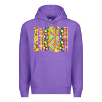 Purple Easter Brushstrokes Premium Hoodie - BundleAndBundleShop