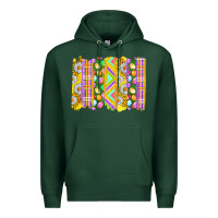 Sports Green Easter Brushstrokes Premium Hoodie - BundleAndBundleShop