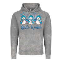 Cloud Rock snowman hello winter Vintage Hoodie - JahusDesignShop