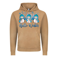 Vintage Camel snowman hello winter Vintage Hoodie - JahusDesignShop