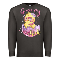 Smoke groovy chick easter Premium Sweatshirt - MaliasSmallBusiness