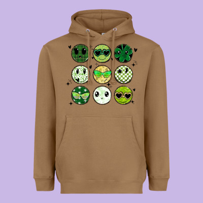 Funny St Patrick's Day Heavyweight Hoodie Designed By Maliassmallbusiness