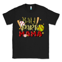 Black ballpark mama Classic Tee - JahusDesignShop