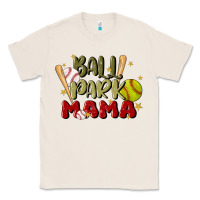 Natural ballpark mama Classic Tee - JahusDesignShop