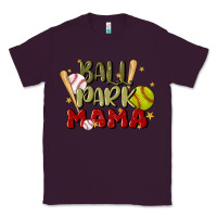 Plum ballpark mama Classic Tee - JahusDesignShop