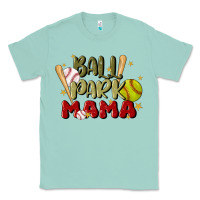 Seafoam ballpark mama Classic Tee - JahusDesignShop