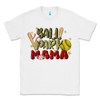 White ballpark mama Classic Tee - JahusDesignShop