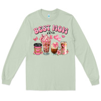 Matcha best mom ever floral coffee cups Long Sleeve Tee - JahusDesignShop