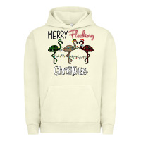 Pigment Pistachio Merry Flocking Christmas Urban Hoodie - Bettercallsaul