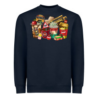 School Bus Driver Coffee Cups Heavyweight Sweatshirt | Teevron