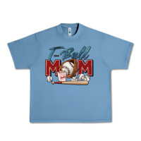 Pebble Blue t ball mom Urban Heavy Tee - Zillion Design Studio
