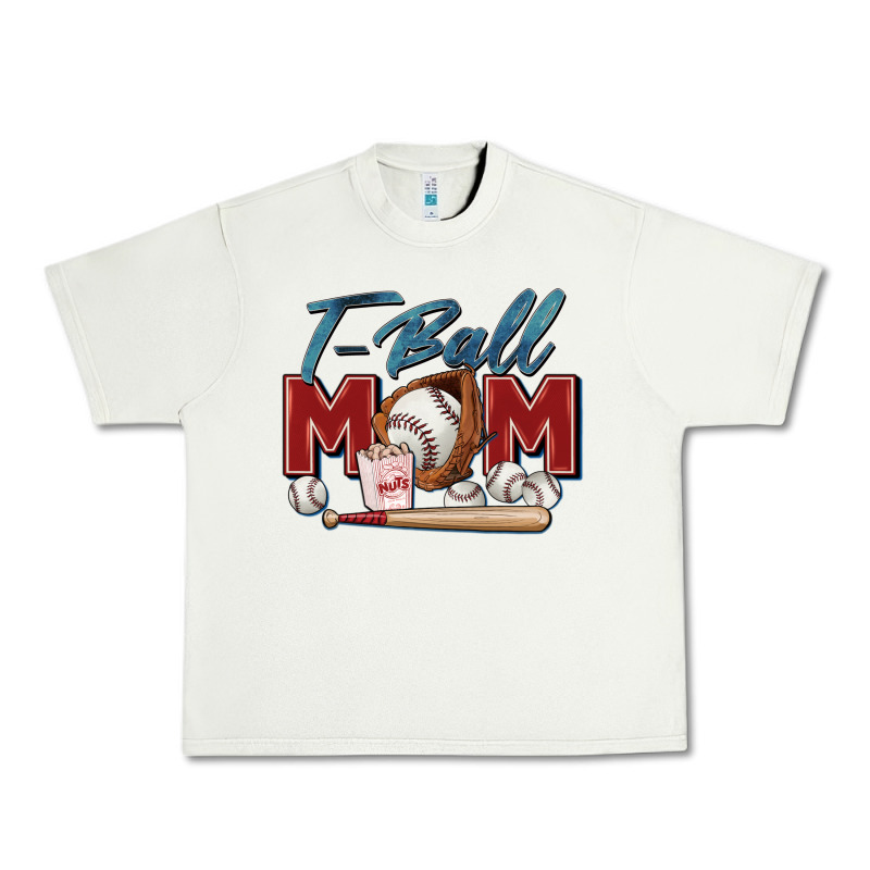 T Ball Mom Urban Heavy Tee by Zillion Design Studio | Teevron