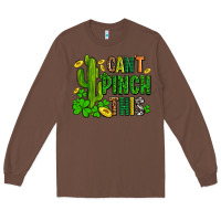 Chestnut cant pinch this with clovers Long Sleeve Tee - AdoDesignShop