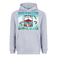 Heather Grey show me your bobbers and i will show my rod Heavyweight Hoodie - MaliasSmallBusiness
