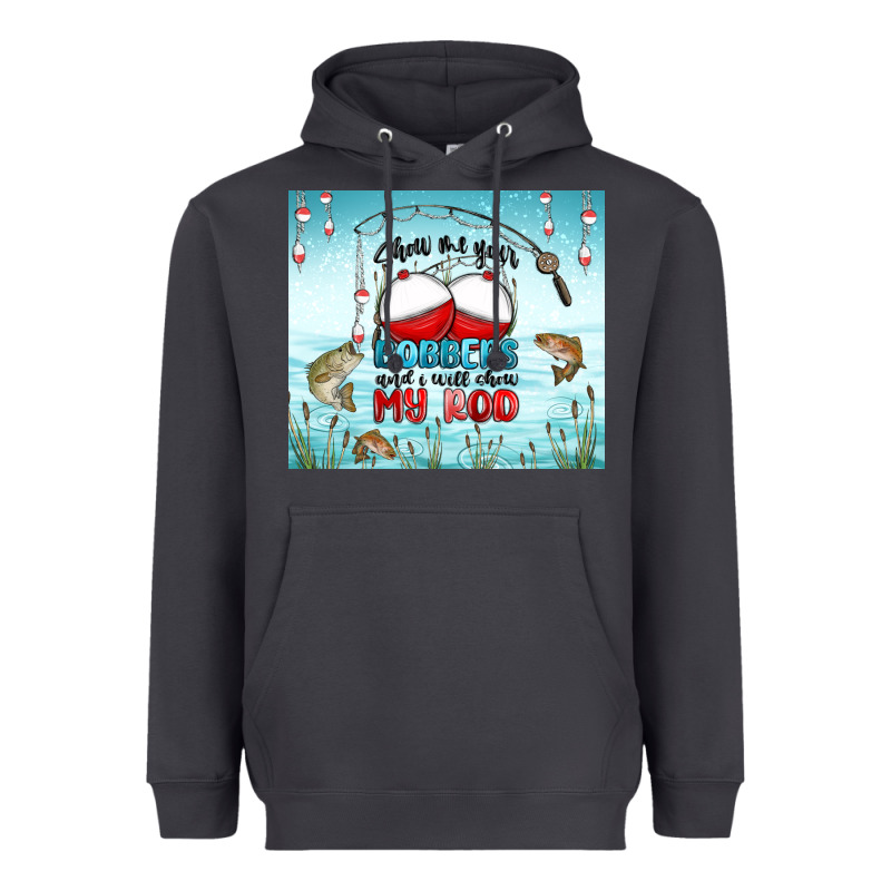 Show Me Your Bobbers And I Will Show My Rod Heavyweight Hoodie by MaliasSmallBusiness | Teevron